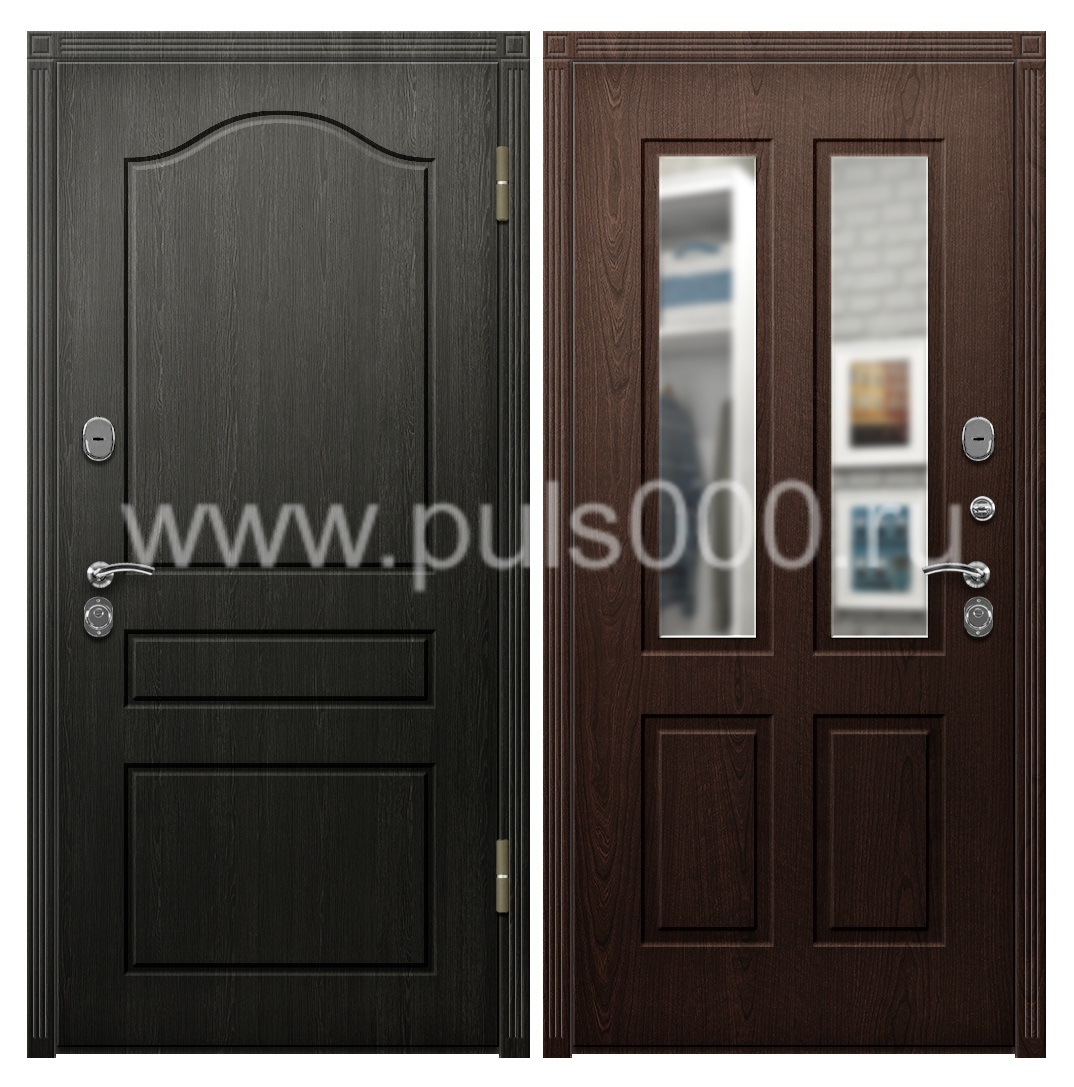 Входная дверь наружная с МДФ в коттедж MDF-54, цена 40 500 руб. Входная дверь наружная с МДФ в коттедж MDF-54, цена 40 500 руб.