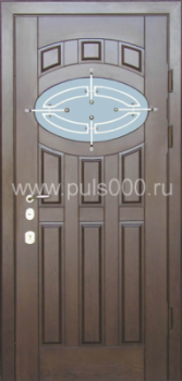 Входные двери со стеклом с МДФ ST-122, цена 45 000  руб.